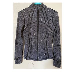 Lululemon Black/Gray Heathered Jacket